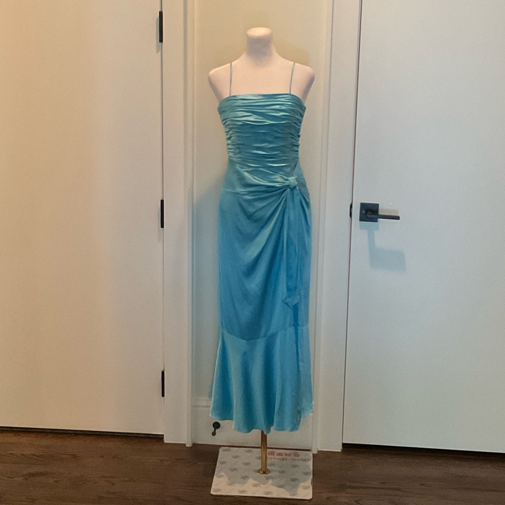Cinq A Sept Kasia Gathered Silk Dress
